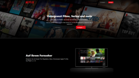 Minimalistisches Webdesign